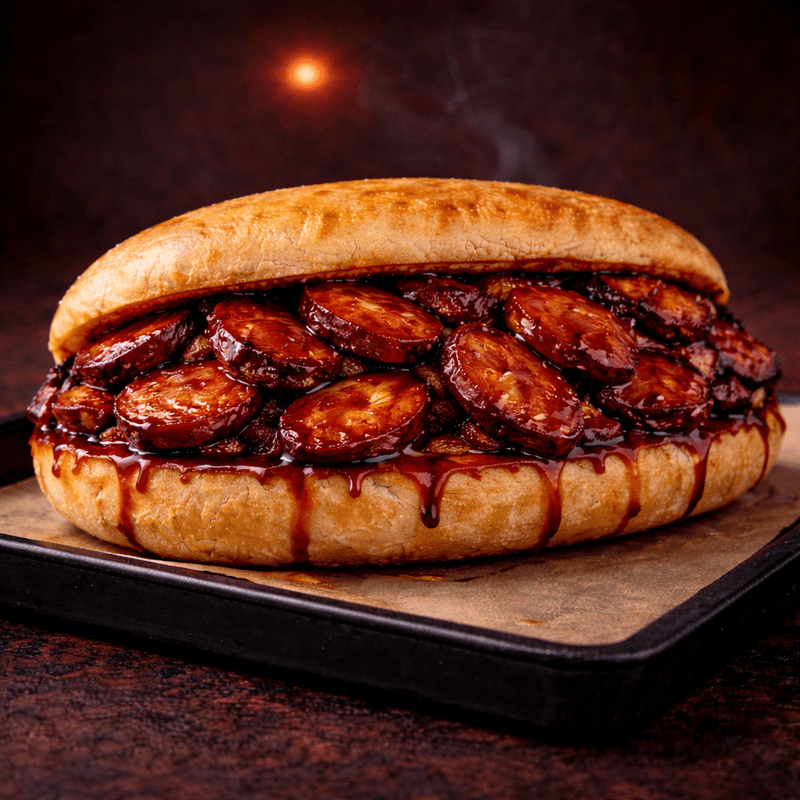 Blaze Hot Link Sandwich