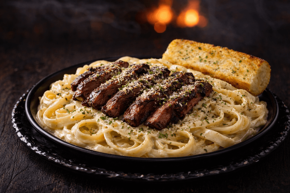 Tri-Tip Alfredo Pasta Plan