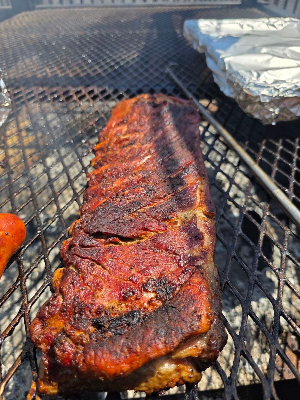 JESS BLAZE BBQ catering spread